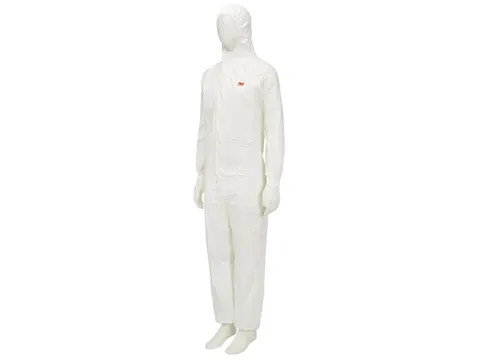 3M 4545 overall, wit, maat S, per stuk