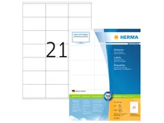 HERMA 4415 Premium etiketten A4 70x42mm Wit 10500 stuks