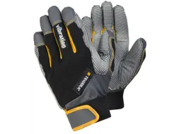 Tegera PRO 9180 anti-vibratiehandschoenen, zwart/grijs/geel, maat 9, p