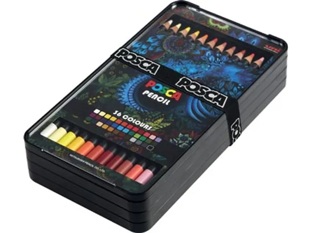 Kleurpotloden, doos met 36 stuks