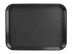 Dienblad Olympia Kristallon 45x35 cm PP zwart