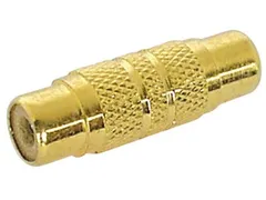 Vrouwelijke Rca Plug Naar Vrouwelijke Rca Plug - Verguld