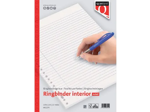 Interieur Quantore A4 23-Gaats Gelinieerd 150vel