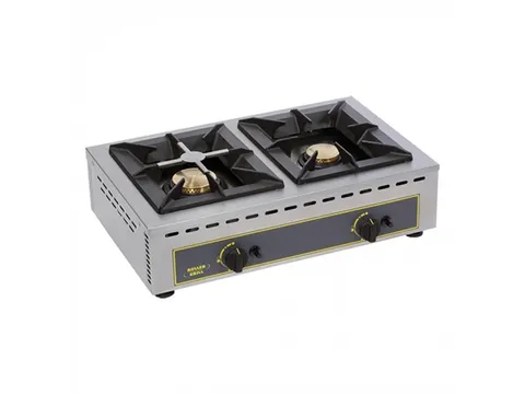 Roller Grill Gaskooktoestel 2-zones propaangas