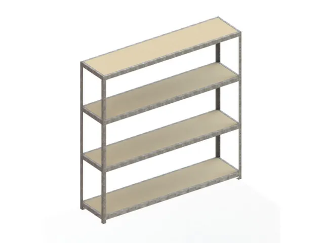 breedvakstelling,grondveld,HxBxD 2470x2504x600mm,vakl. 400kg