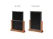 Ardoise de table A4 Support marron clair