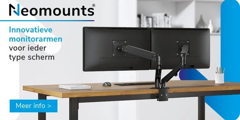 Neomounts: voor elk scherm de juiste monitorarm!