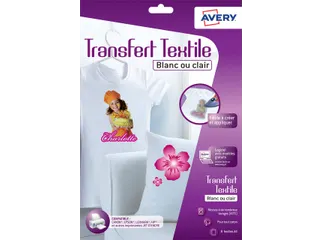 T-shirt transfer Avery C9405-8 A4 8vel - 1