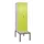 locker voor scheiding van kleding,HxBxD 2120x600x815mm,2vak