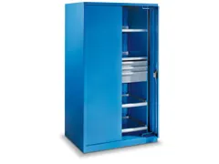 zwaarlastkast met zwenkdeuren,HxBxD 1950x1146x690mm,lak RAL6011