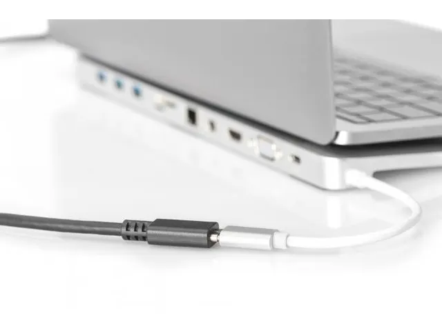 USB Type-C verlengkabel Type C St/Bu 1,5m 3A, 480MB Versie 2.0 Zwart