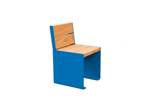 stoel,B 450mm,3latten,hout-zitting licht eikenhout,zitting H 450mm