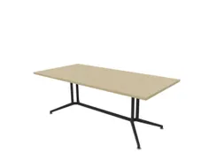 vergadertafel,HxBxD 740x2100x1000mm,rechthoekig