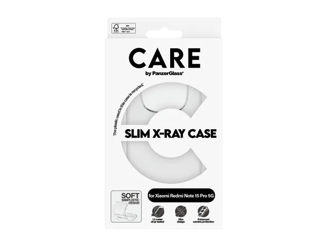 PanzerGlass CARE by X-Ray Case Xiaomi Redmi Note 15 Pro 5G, Hoes