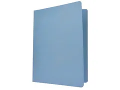 Dossiermap Folio 300 Gram Blauw Gelijke Zijden