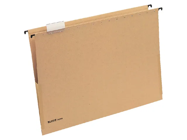 Hangmap Leitz 1976 A3 Met Linnen Balg V-Bodem chamois