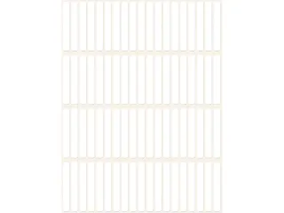 etiket Zweckform 37x5mm wit pakje a 1976 etiketjes - 2