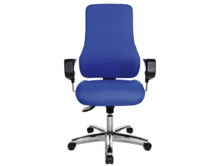 Draaistoel Koninklijk Blauw H X B X D 450-570X 500X 460Mm Incl. Armleu - 1
