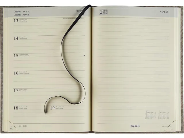 schoolagenda Weekly Notes Essenz, antraciet, 2025-2026