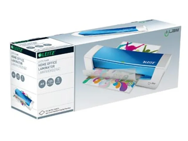 Leitz Ilam Home Office Lamineermachine Voor Ft A4, Blauw