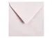 Enveloppe Papicolor 140x140mm rose clair paquet 6 pièces