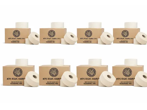 Toiletpapier TGR jumbo klein 2-laags 180m naturel Voordeelbundel