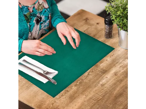 Tork 474559 Placemat Donkergroen Advanced 1-laags decor 42x30cm 2.500s