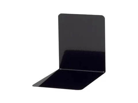 Boekensteun MAUL staal magnetisch 14x12x14cm set 2 zwart