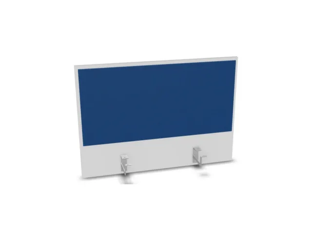 opzetpaneel,v. bureau,aanbouw achter,B 800mm,Bl-wit,BN6016-blauw