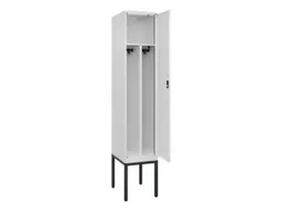 locker voor scheiding van kleding,HxBxD 2120x400x500mm,1vak