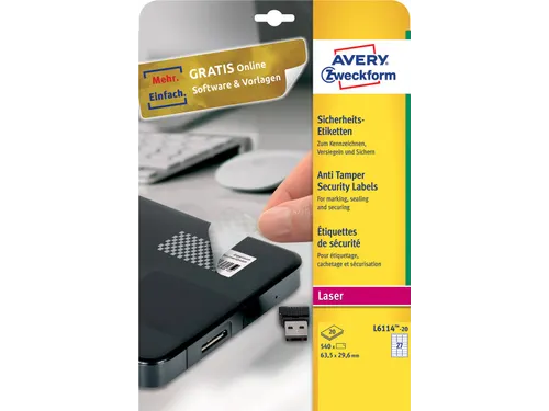 Bestendig Veiligheidetiket