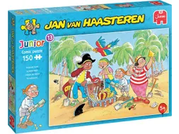 Puzzel Jan van Haasteren Junior 13 Treasure Hunt 150 stukjes