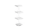 colonnes rotatives,HxlxP 1730x500x500mm,p. 12blocs tiroirs,P. 180mm