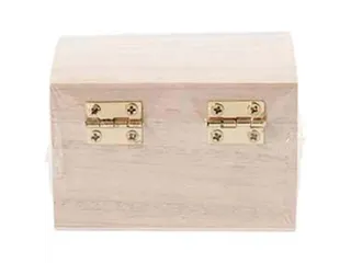 Schatkist Creativ Company 8x6x4.5cm hout - 2