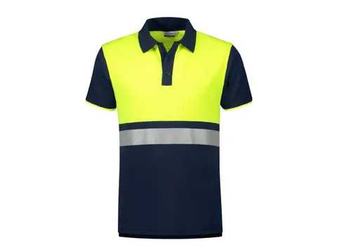 Polo Santino Hamburg, bleu/jaune, taille 2XL, la piece