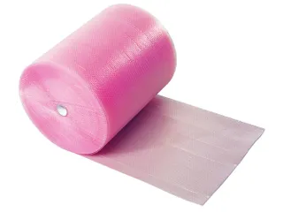 Luchtkussenfolie Roze 50µm 1000mmx100m Polyethyleen Antistatisch - 3
