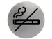 Infobord pictogram Durable 4911 niet roken rond 83mm