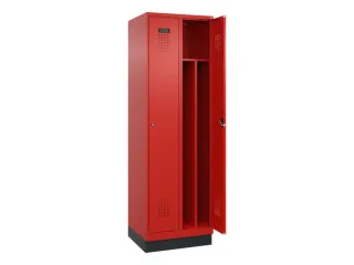 locker voor scheiding van kleding,HxBxD 1950x600x500mm,2vak - 1