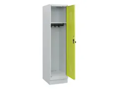 schoollocker,HxBxD 1630x400x500mm,1vak,vak B 400mm,draaigrendel,sokkel