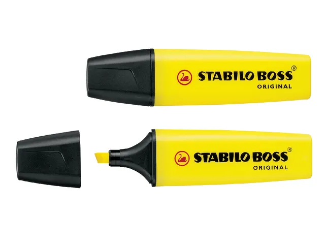 Markeerstift Stabilo Boss Geel