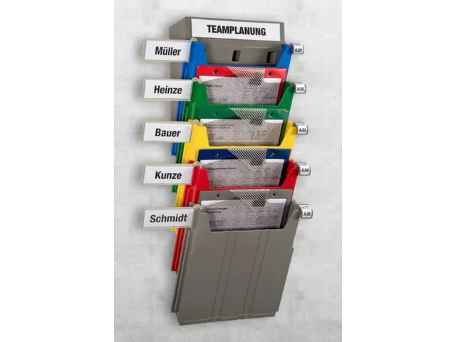 Organisateur mural Module base DIN A4 42x262x302mm ABS