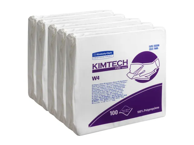 Kimtech Pure W4 Poetsdoeken Wit doos van 500 stuks