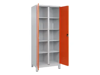 wasgoedverdeelkast,HxBxD 1950x800x500mm,vak B 400mm,draaigrendel - 2