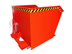 Kiepbak voor spaanders,HxLxB 780x1640x1280mm,1m³,draagverm. 1500kg