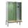 locker met bank,voor scheiding van kleding,HxBxD 2120x1200x815mm,4vak