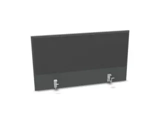opzetpaneel bureau aanbouw achter MS-donkergrijs antraciet 1000mm - 1