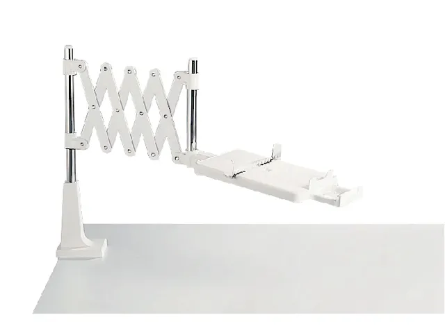 Bras téléphonique MAUL classic extensible plateau 26x26,5cm gris