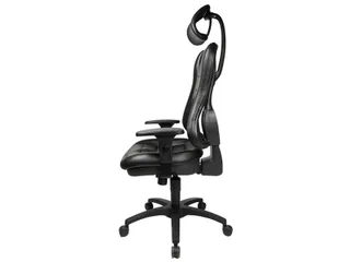 Bureaustoel Topstar Head Point RS zwart kunstleder - 5