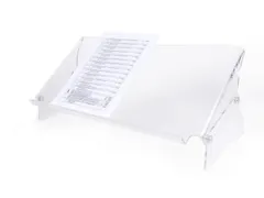 documenthouder,v. bureau,HxBxD 160-235x536x278mm,acryl,transparant