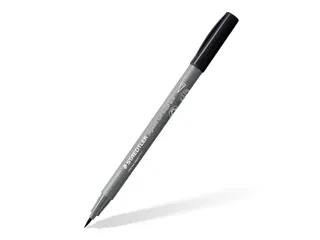 Brushpen Staedtler pigment pen etui à 6 grijze kleuren - 2